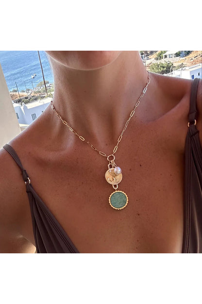 Odeon Amazonite Drop Charm