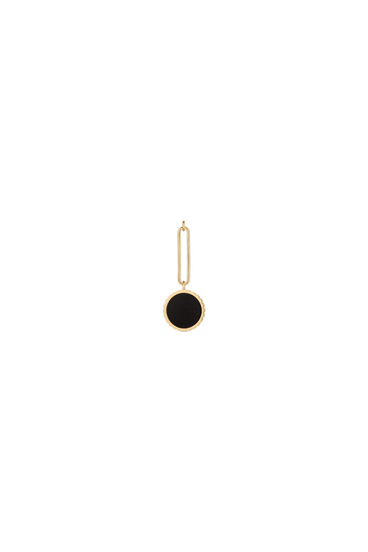 Odeon Onyx Drop Charm