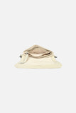 Off White Merx Fold-Over Bag