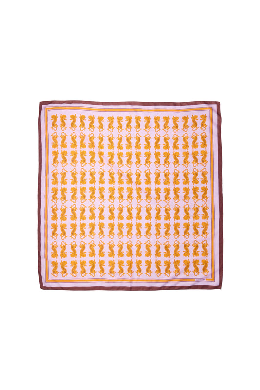 Olivia Square Scarf Tiger Print