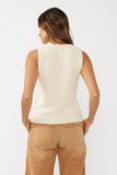 Open Stitch Boucle Sweater Tank