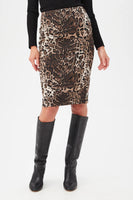 Osa Leopard Skirt