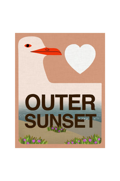 Outer Sunset 11 x 14 Print