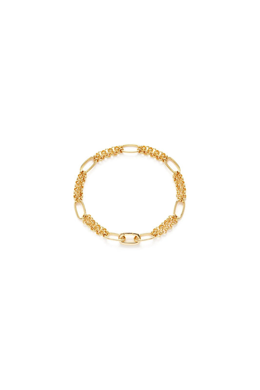 Oval Link Statement Chain Bracelet