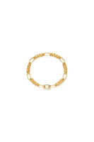 Oval Link Statement Chain Bracelet