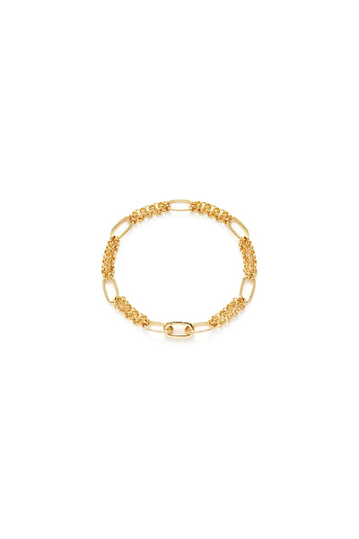 Oval Link Statement Chain Bracelet