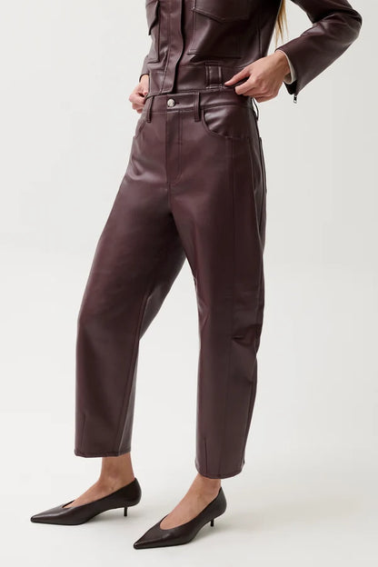Eli Coated Barrel Jeans