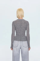 Juno Long Sleeve Featherweight Sweater