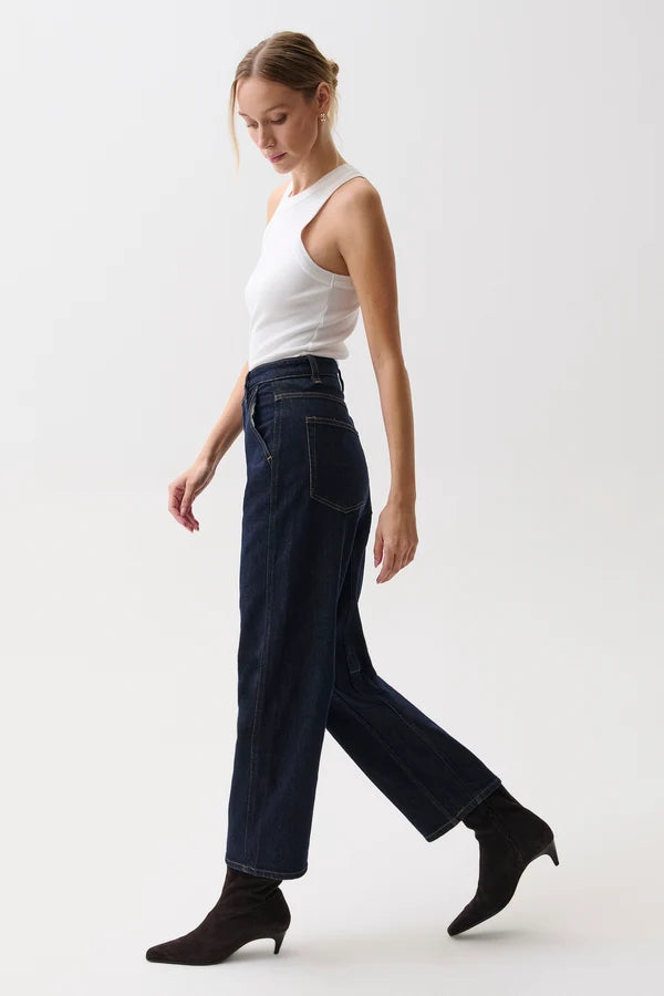 Beau Seamed Crescent Jean