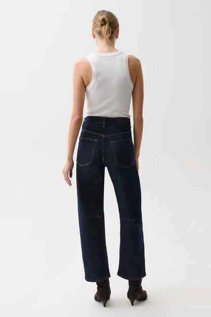 Beau Seamed Crescent Jean
