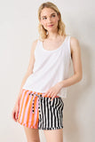 Lounge Shorts with Ruffle