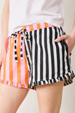 Lounge Shorts with Ruffle