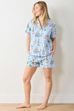 Champagne Tower Short PJ Set