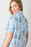 Champagne Tower Short PJ Set