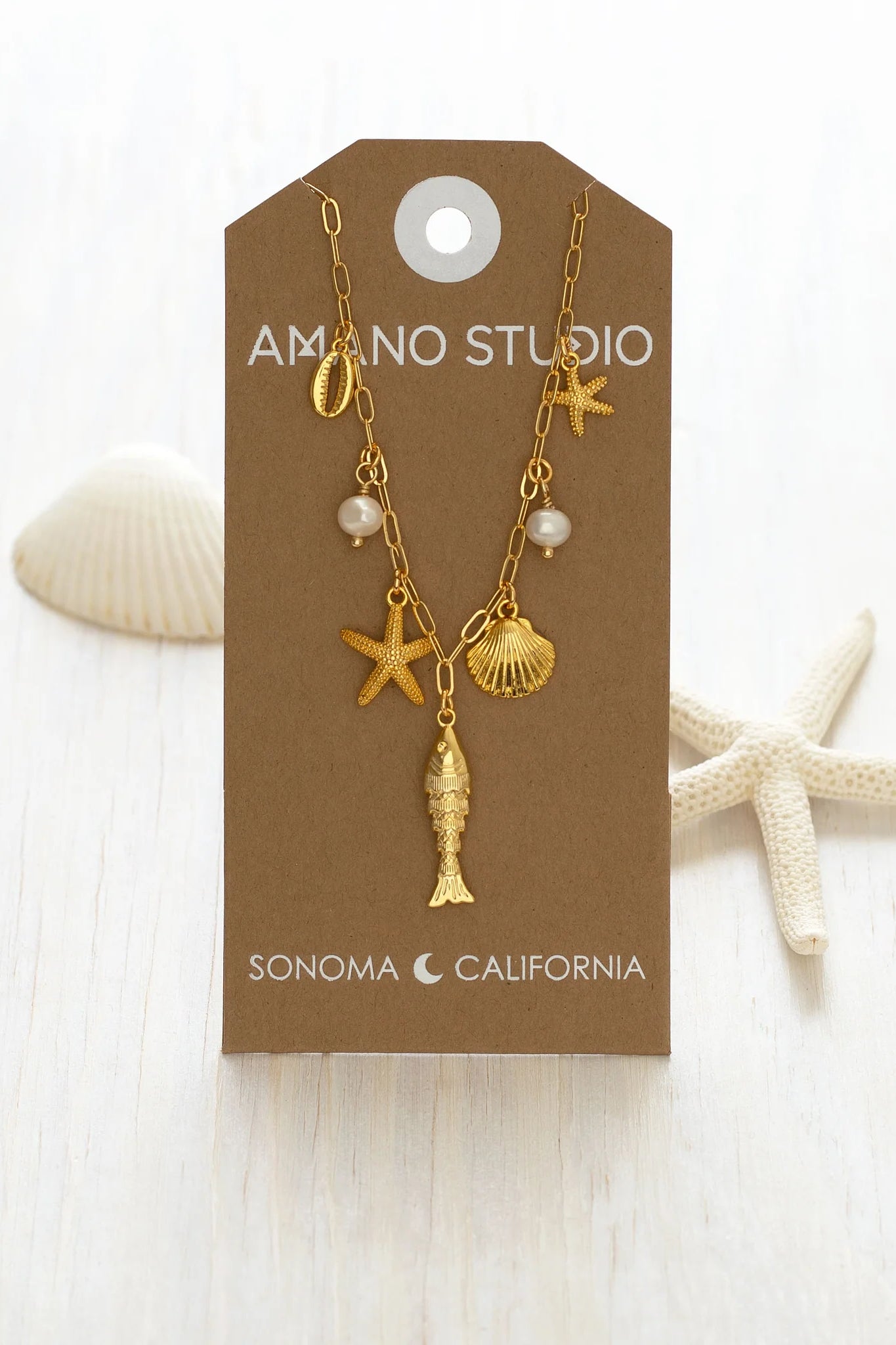 Pacifica Charm Necklace