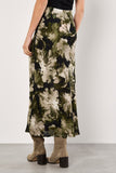 Painterly Floral Slip Skirt