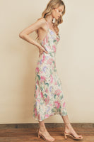 Paisley Floral Midi Dress