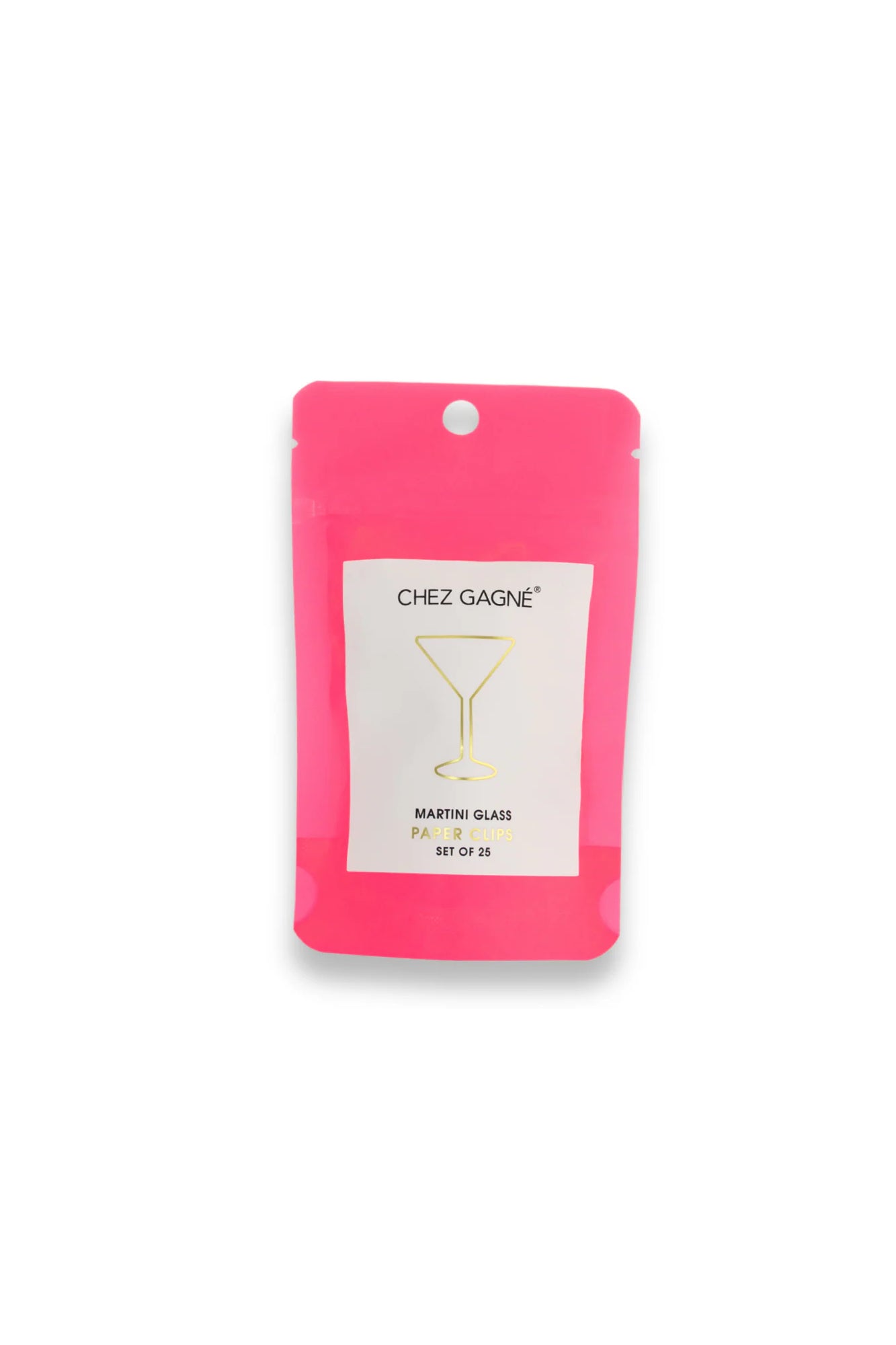 Paper Clip Pack Martini Glass
