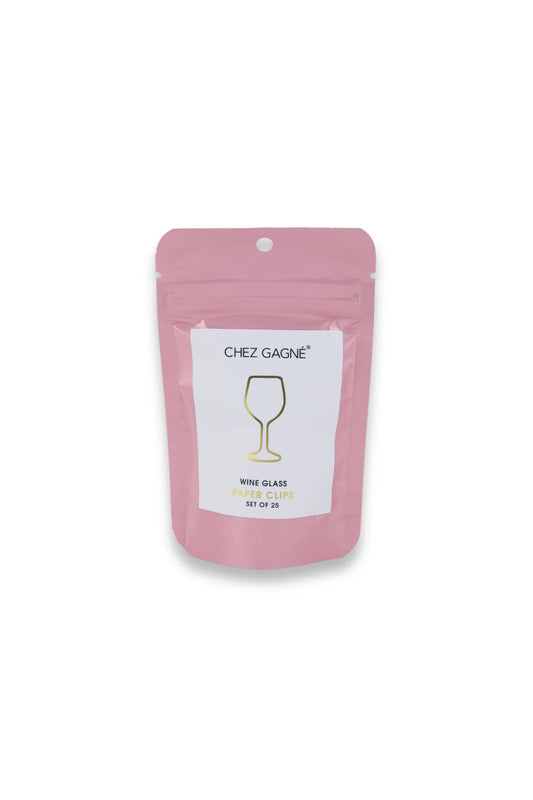 Paper Clip Pack Wine Glass