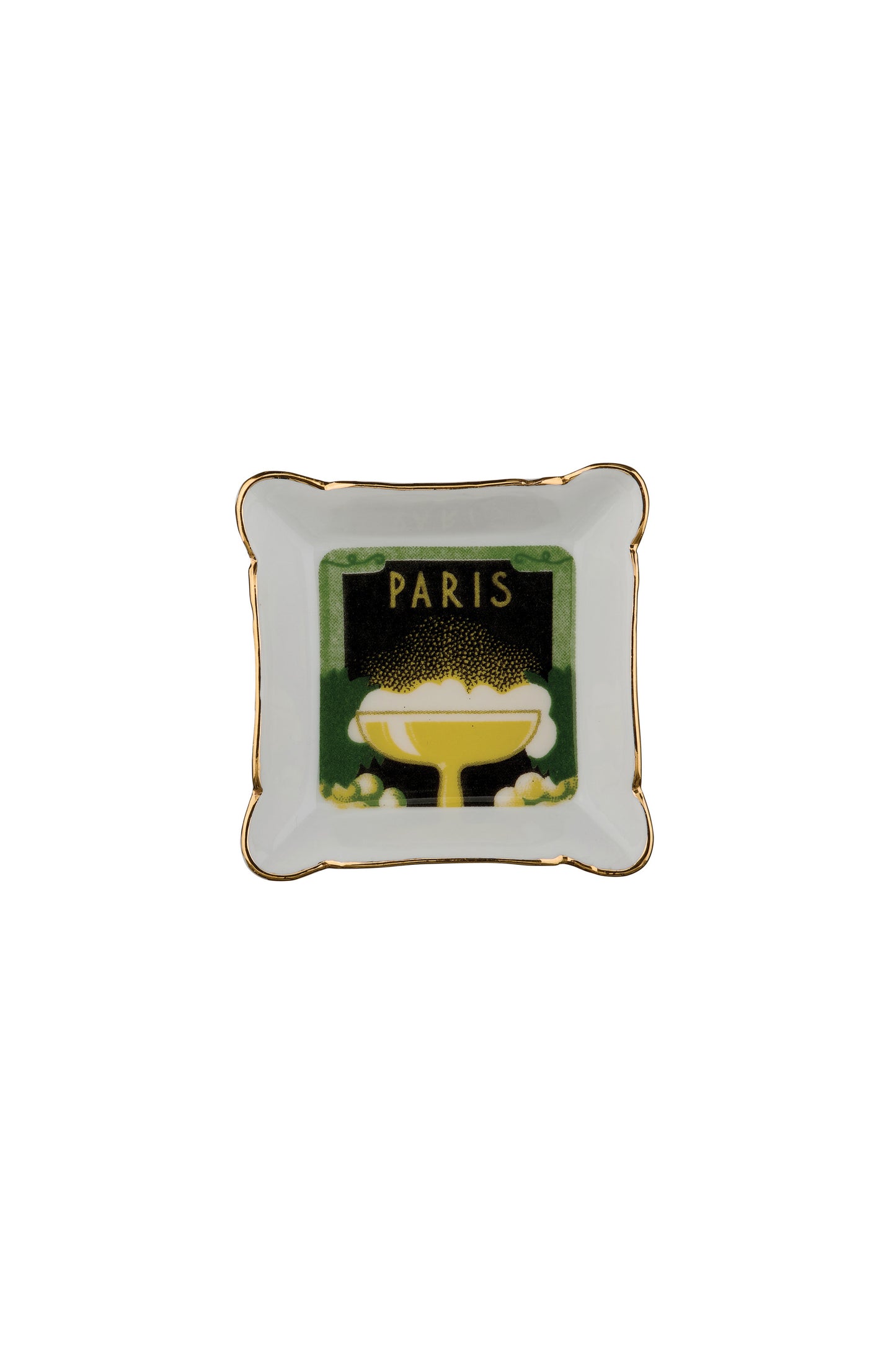 Paris Champagne Trinket Tray