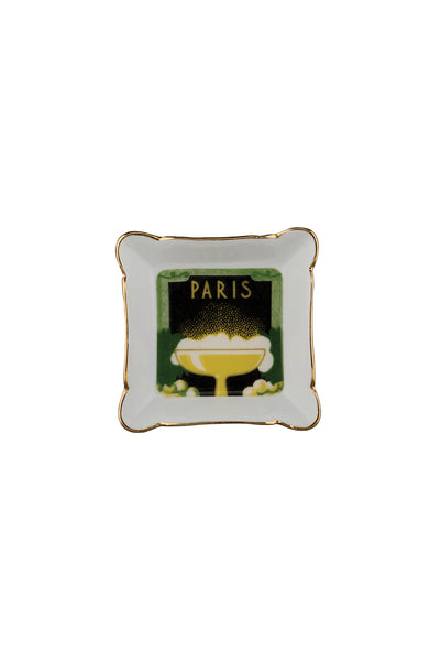 Paris Champagne Trinket Tray