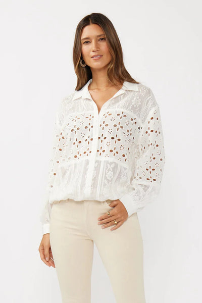 Patchwork Lace Shirt