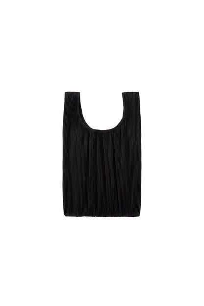 Pleated Baggu Black