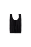 Pleated Baggu Black