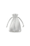 Pleated Baggu Chrome Metallic