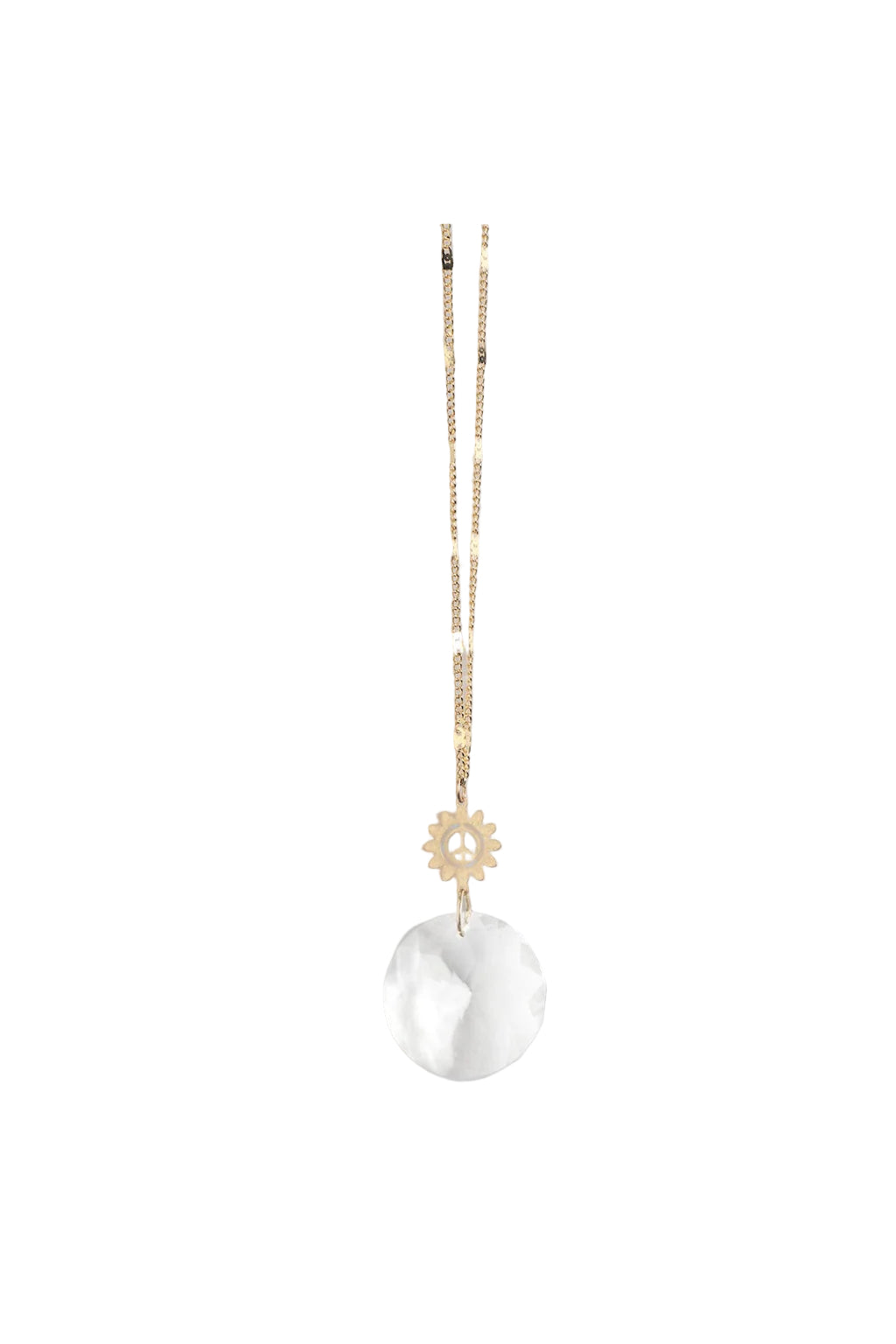 Pocket Suncatcher Peace Flower