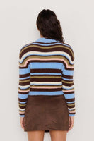 Poet Fluffy Stripe Sweater