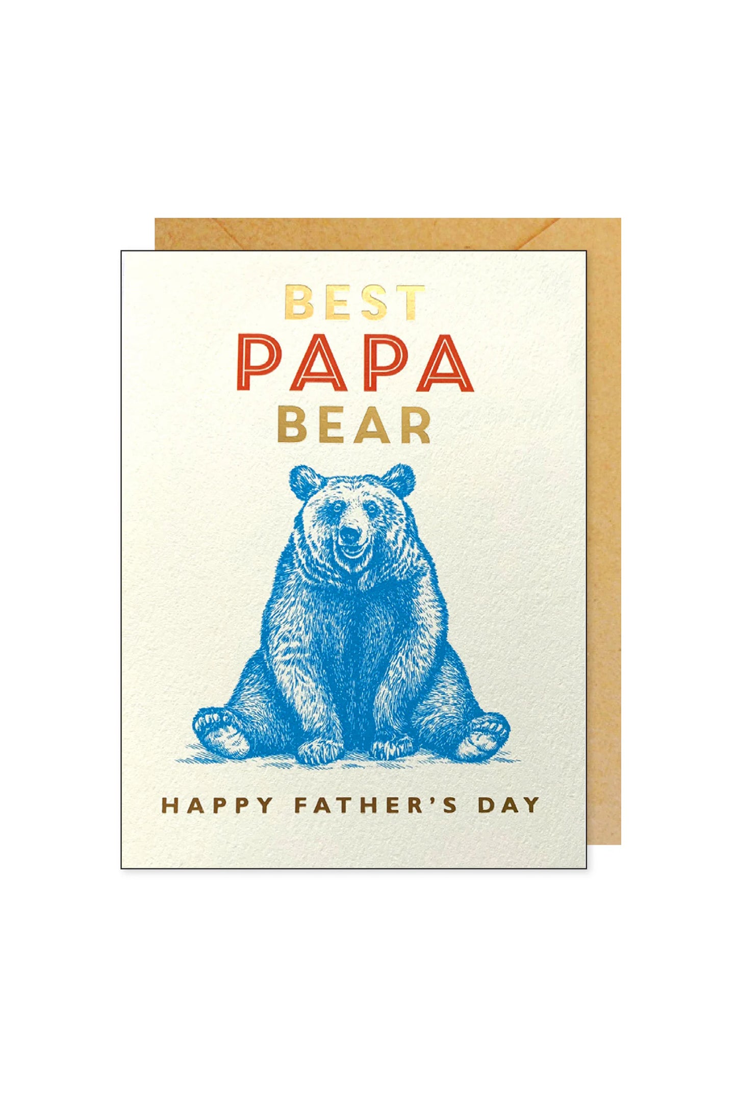 Poppa Bear Card