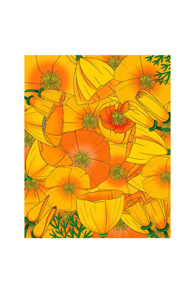 Poppy 8 x 10 Print