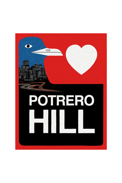 Potrero Hill 8 x 10 Print