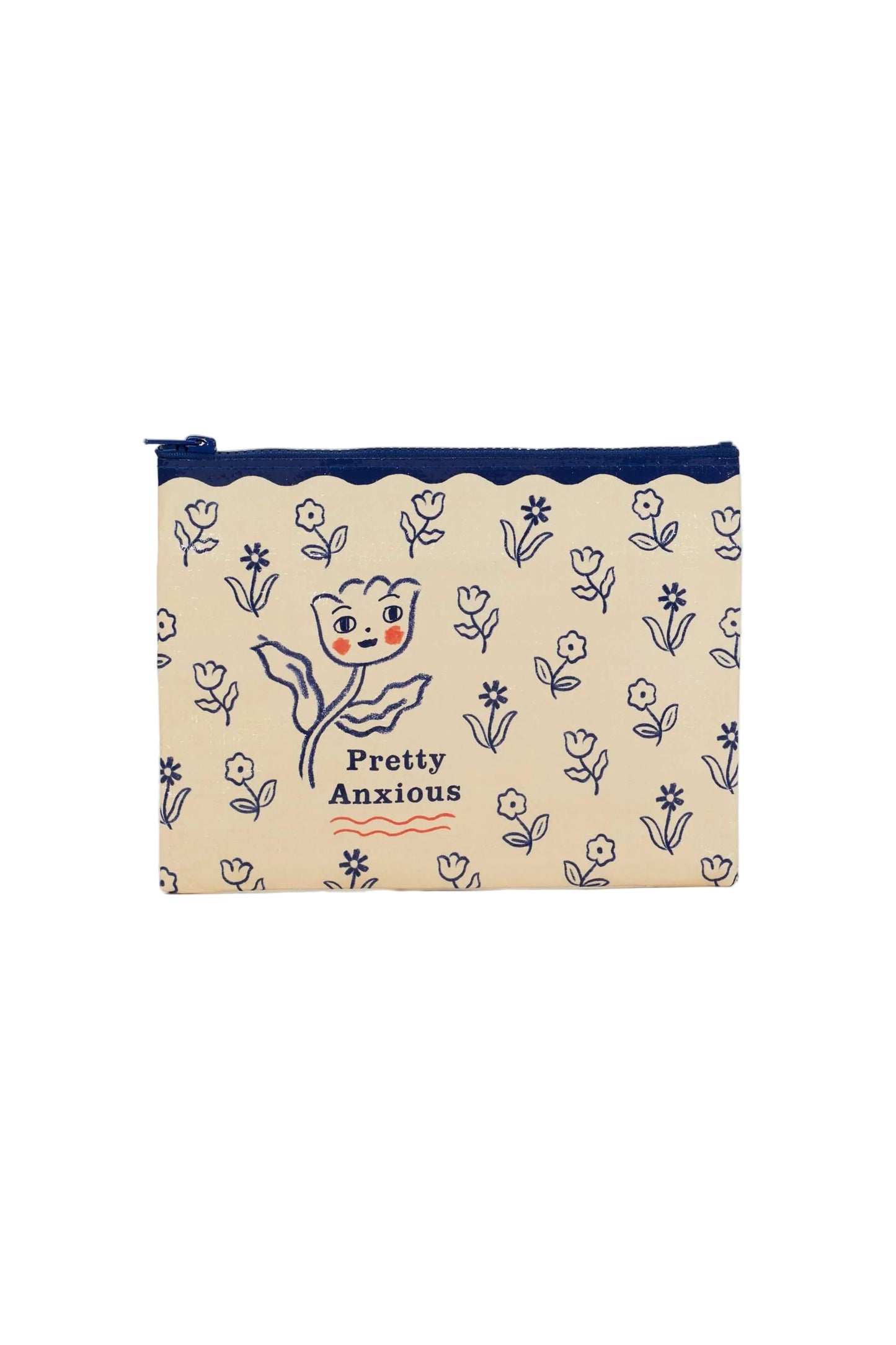Pretty Anxious Zipper Pouch