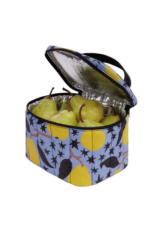 Puffy Lunch Bag Golden Pears