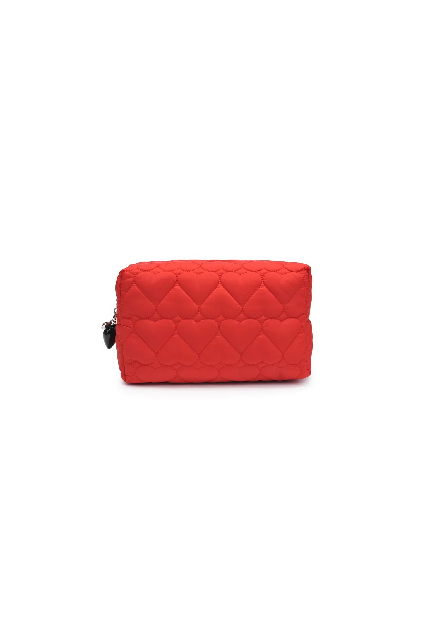 Pull My Heart Cosmetic Pouch Red