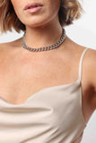 Queens Choker Silver