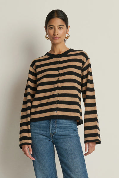 Rosetta Stripe Cardigan