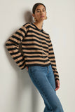 Rosetta Stripe Cardigan