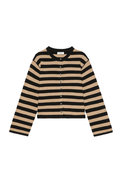 Rosetta Stripe Cardigan