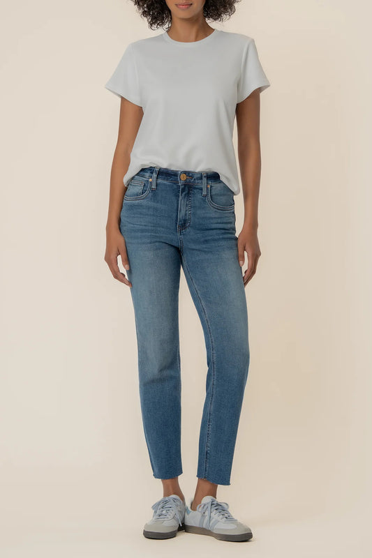 Rachael High Rise Mom Jean Faithful