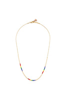 Rainbow Seed Bead Necklace