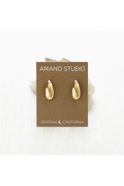 Raindrop Stud Earrings