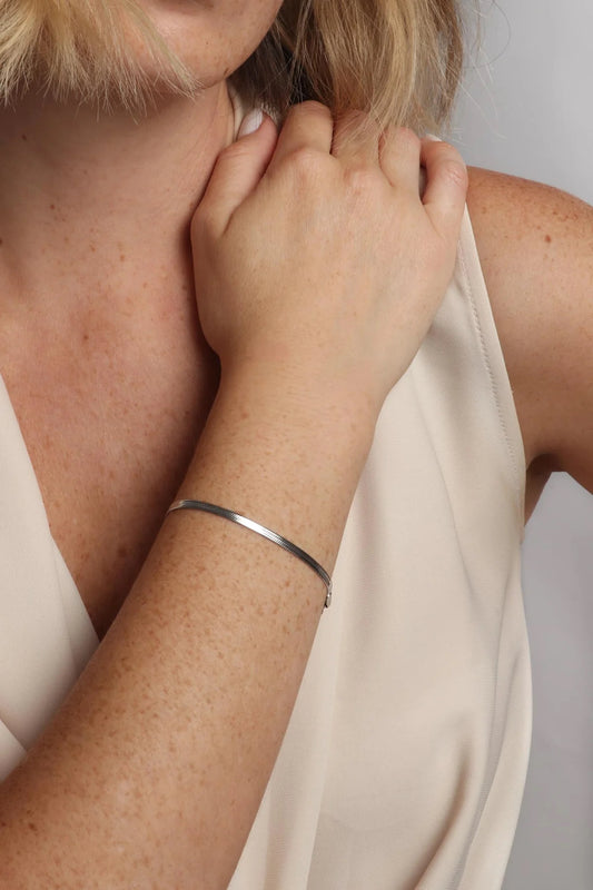Ramsey Bracelet 3mm Silver