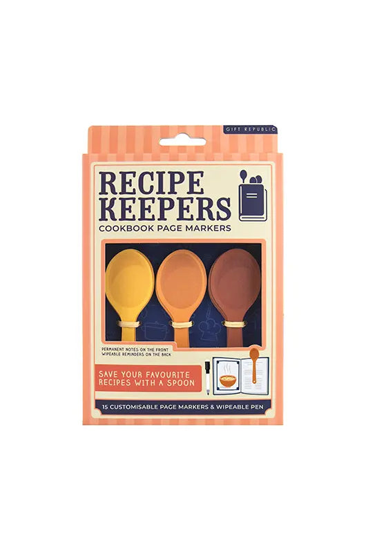 Recipe Keepers Cookbook Page Markers