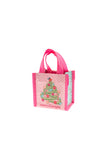 Recycled Tiny Gift Bag Merry and Bright