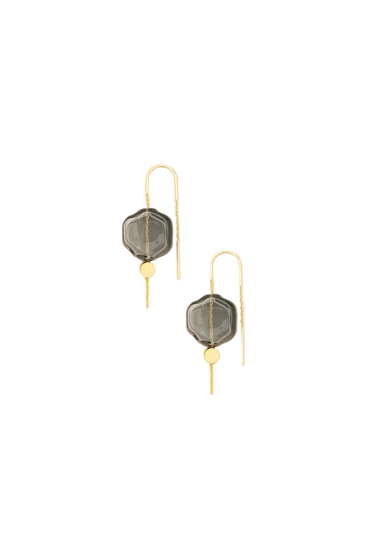 Refined Glass Organic Threader Smoke