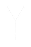 Regina Lariat Silver