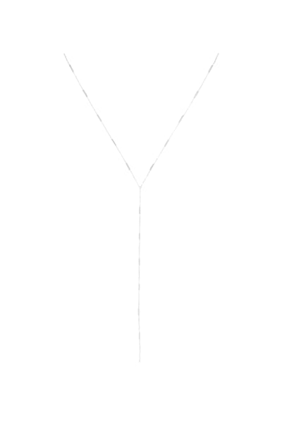 Regina Lariat Silver